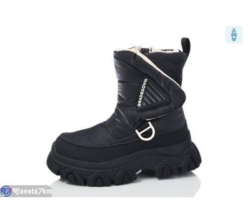 Дутики дитячі на зиму (8 пар р.32-37) чорний  "Laifakids"