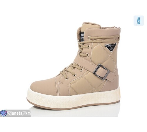 Черевики дитячі на зиму (8 пар р.32-37) бежевий  "Laifakids"