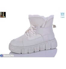 Черевики жіночі на зиму (8 пар р.37-41) бежевий  "Lilin"