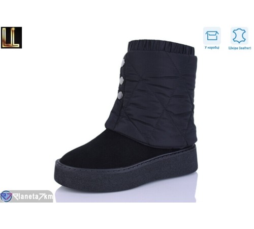Уггі жіночі на зиму (8 пар р.36-41) чорний  "Lilin"