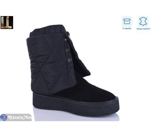 Уггі жіночі на зиму (8 пар р.36-41) чорний  "Lilin"