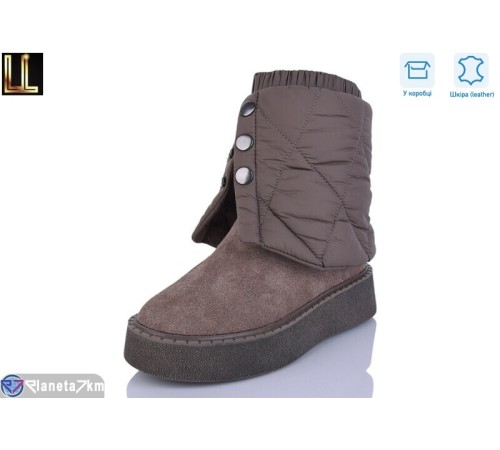 Уггі жіночі на зиму (8 пар р.36-41) хакі  "Lilin"