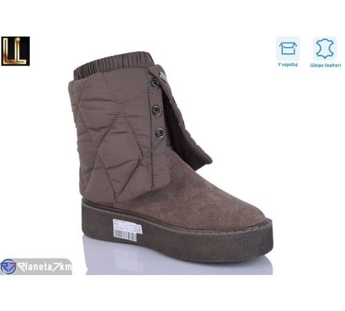 Уггі жіночі на зиму (8 пар р.36-41) хакі  "Lilin"