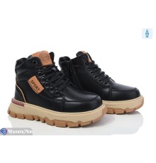 Черевики дитячі на зиму (8 пар р.32-37) чорний  "Normashoes"