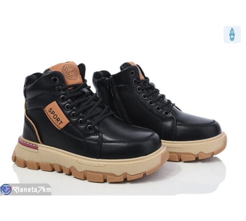 Черевики дитячі на зиму (8 пар р.32-37) чорний  "Normashoes"