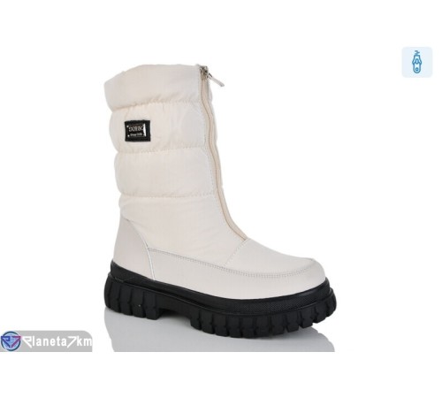 Дутики дитячі на зиму (8 пар р.32-37) бежевий  "Laifakids"