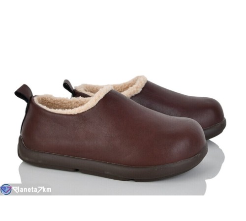 Туфлі жіночі на зиму (8 пар р.36-43) коричневий  "VIOLA"