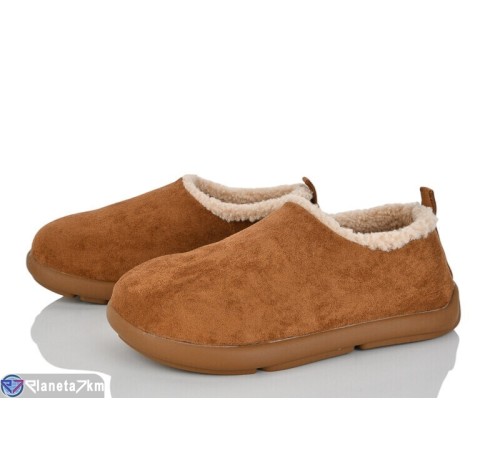 Туфлі жіночі на зиму (8 пар р.36-43) camel  "VIOLA"