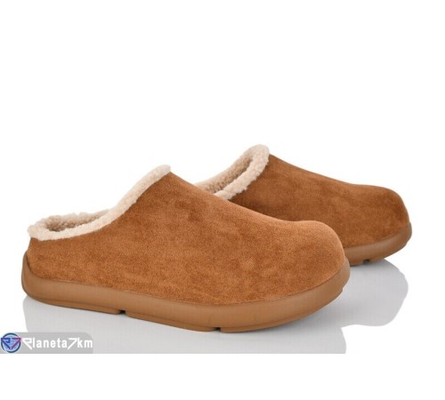 Жіночі сабо на зиму (8 пар р.36-43) camel  "VIOLA"