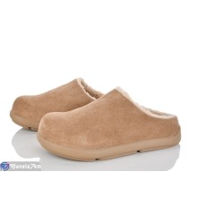 Жіночі сабо на зиму (8 пар р.36-43) бежевий  "VIOLA"