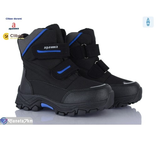 Черевики дитячі на зиму (8 пар р.27-32) чорний  "BELIES-D"