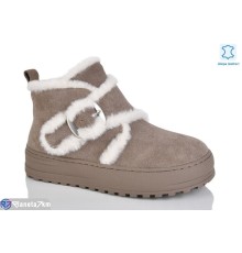 Черевики жіночі на зиму (6 пар р.36-40) сірий  "TETRAST"