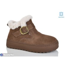 Черевики жіночі на зиму (6 пар р.36-40) коричневий  "TETRAST"