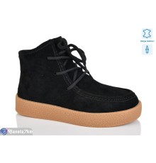 Черевики жіночі на зиму (6 пар р.36-40) чорний  "TETRAST"