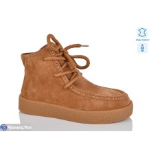 Черевики жіночі на зиму (6 пар р.36-40) camel  "TETRAST"