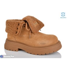 Черевики жіночі на зиму (6 пар р.36-40) camel  "TETRAST"