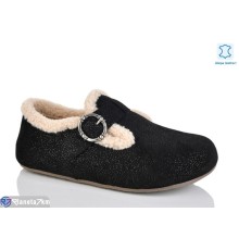 Туфлі жіночі на зиму (6 пар р.36-40) чорний  "TETRAST"