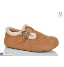 Туфлі жіночі на зиму (6 пар р.36-40) camel  "TETRAST"