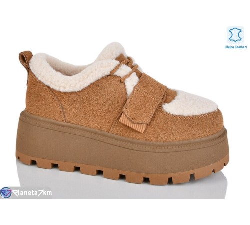 Кросівки жіночі на зиму (6 пар р.36-40) camel  "TETRAST"