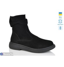 Черевики жіночі на зиму (6 пар р.37-41) чорний  "LIKA"