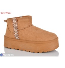 Уггі жіночі на зиму (8 пар р.36-41) camel  "QQ&Панда"