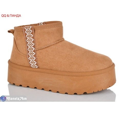 Уггі жіночі на зиму (8 пар р.36-41) camel  "QQ&Панда"