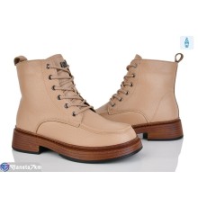 Черевики жіночі на зиму (8 пар р.36-41) коричневий  "LOREDANA"