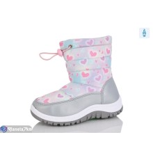 Дутики дитячі на зиму (8 пар р.22-29) сірий  "LINKA"