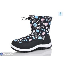 Дутики дитячі на зиму (8 пар р.28-35) чорний  "Melinda"