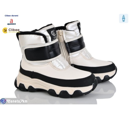 Дутики дитячі на зиму (6 пар р.27-32) чорний  "BELIES-D"