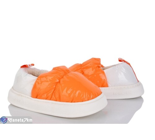 Тапки жіночі на зиму (6 пар р.36-41) оранжевий  "Lexi"