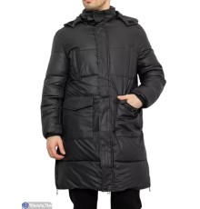 Куртка чоловіча на зиму (5 шт. р.сетка 5XL-9XL) чорний  "Masari"