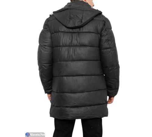 Куртка чоловіча на зиму (5 шт. р.сетка L-4XL) чорний  "Masari"