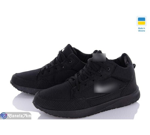 Кросівки чоловічі на зиму (10 пар р.41-45) чорний  "MURMUR"