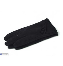 Рукавички жіночі на зиму (10 шт. р.сетка 6,5-8,5) чорний  "RUBIBAS"