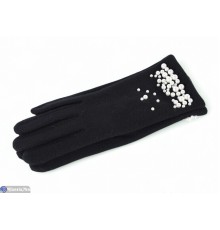 Рукавички жіночі на зиму (10 шт. р.сетка 6,5-8,5) чорний  "RUBIBAS"