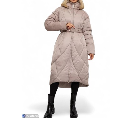 Куртка жіноча на зиму (4 шт. р.сетка S-XL) рожевий  "Masari"