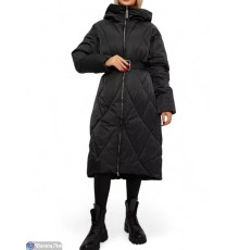 Куртка жіноча на зиму (4 шт. р.сетка S-XL) чорний  "Masari"