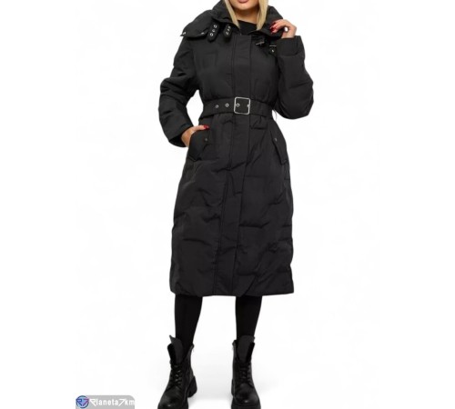 Куртка жіноча на зиму (4 шт. р.сетка S-XL) чорний  "Masari"
