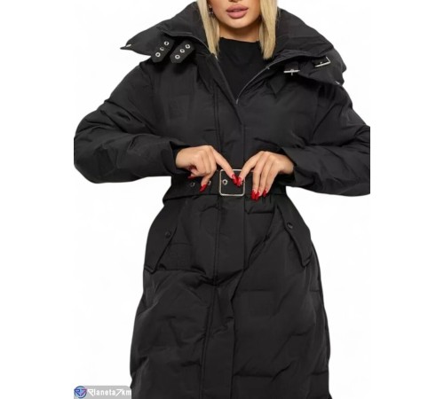 Куртка жіноча на зиму (4 шт. р.сетка S-XL) чорний  "Masari"