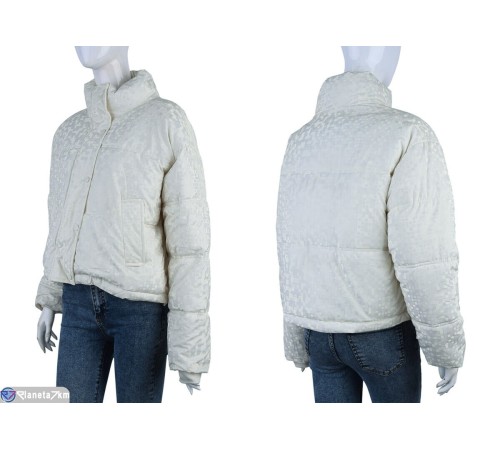 Куртка жіноча на весну/осінь (4 шт. р.сетка 42-48) бежевий  "Kalabok"