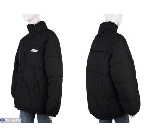Куртка жіноча на весну/осінь (5 шт. р.сетка S-2XL) чорний  "Kalabok"