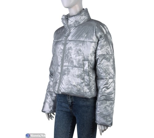 Куртка жіноча на весну/осінь (4 шт. р.сетка 42-48) сірий  "Kalabok"