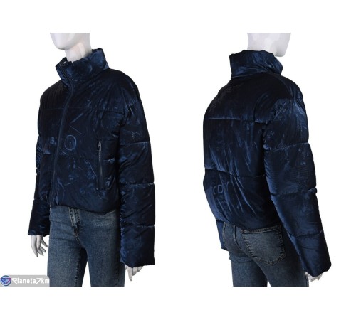 Куртка жіноча на весну/осінь (4 шт. р.сетка 42-48) синій  "Kalabok"