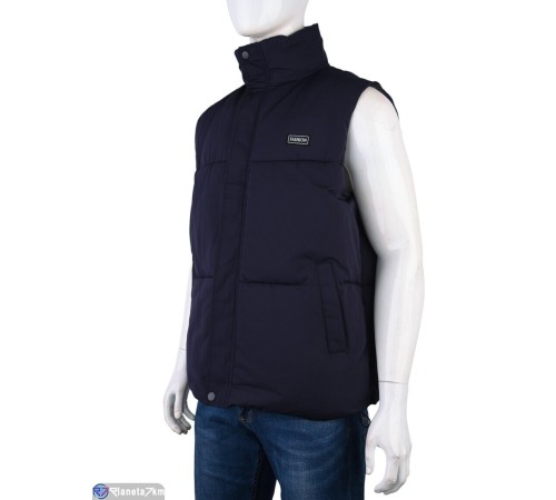 Жилет чоловічий на весну/осінь (5 шт. р.сетка L-4XL) синій  "Kalabok"