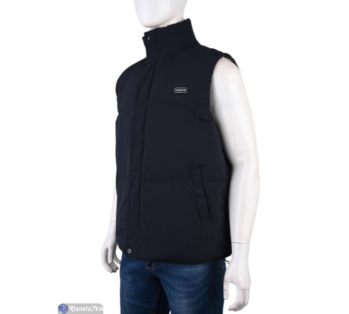 Жилет чоловічий на весну/осінь (5 шт. р.сетка L-4XL) синій  "Kalabok"