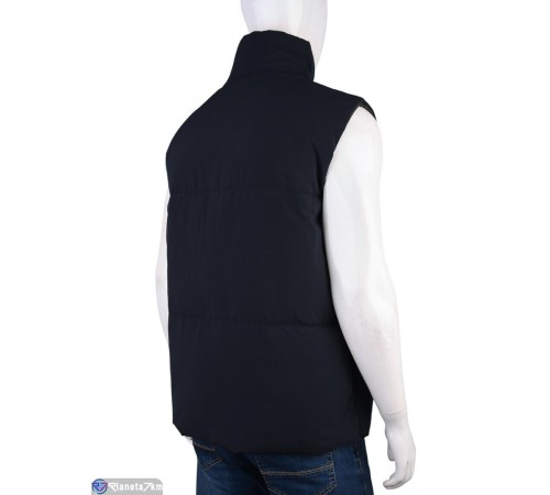 Жилет чоловічий на весну/осінь (5 шт. р.сетка L-4XL) синій  "Kalabok"