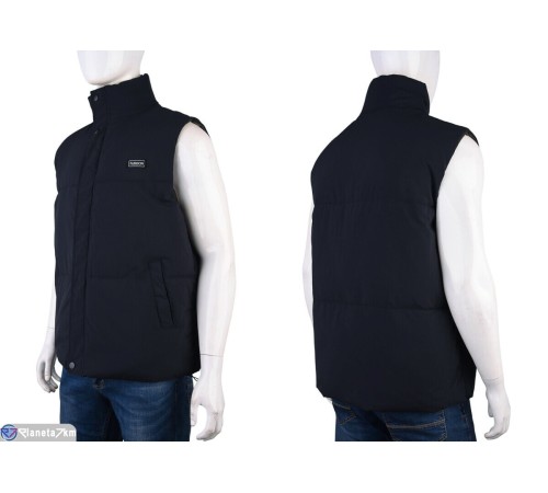 Жилет чоловічий на весну/осінь (5 шт. р.сетка L-4XL) синій  "Kalabok"