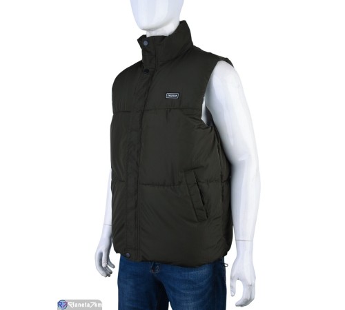 Жилет чоловічий на весну/осінь (5 шт. р.сетка L-4XL) зелений  "Kalabok"