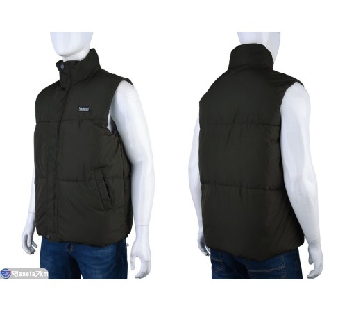 Жилет чоловічий на весну/осінь (5 шт. р.сетка L-4XL) зелений  "Kalabok"